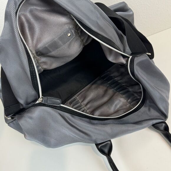Kenneth Cole Grey Nylon Duffle Bag Shoulder Strap - Picture 4 of 9